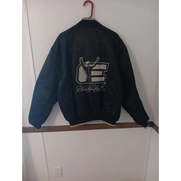 Vintage dale earnhardt leather jacket Chase Authentics Goodwrench NASCAR Size XL